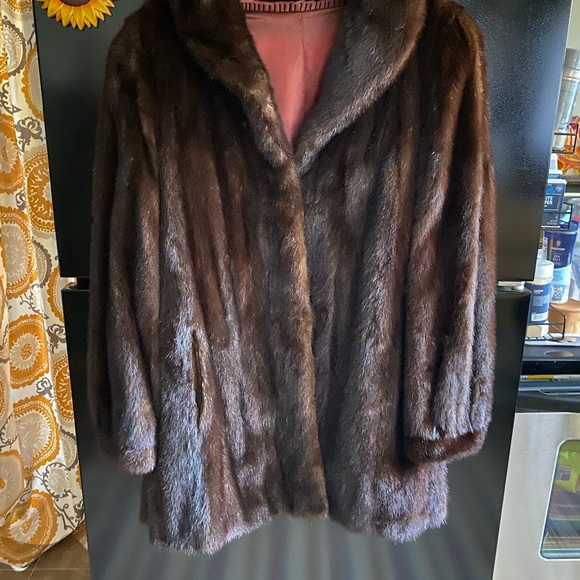 Sweetheart Gift! Mink Jacket - Stunning Genuine Mink!! - Picture 13 of 15